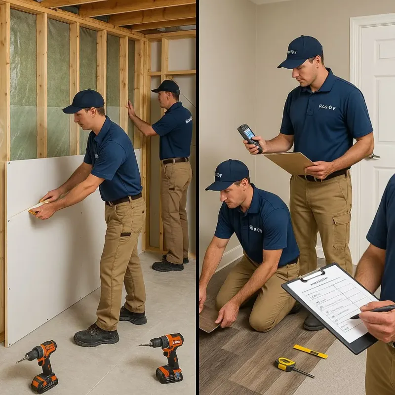 Repairs and Reconstruction process in Moore, OK