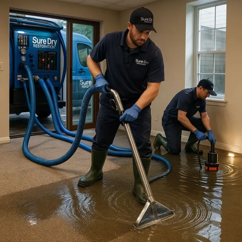Water Extraction and Removal process in Moore, OK